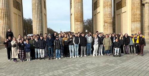 Klippans konfirmandsgrupp i Berlin